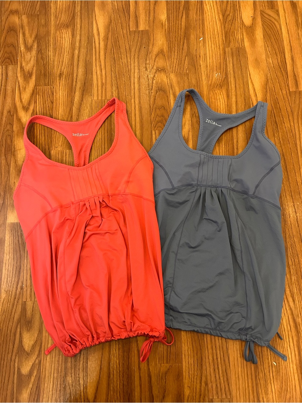 Zella Bright Coral Racerback Sports Bra Top